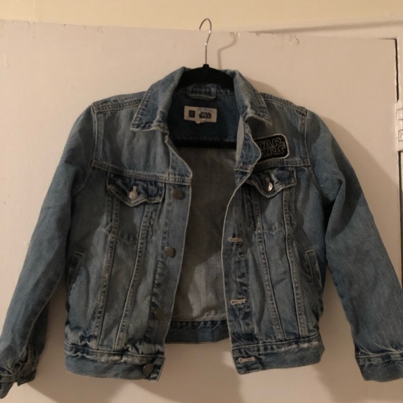 gap star wars denim jacket